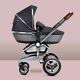 Silver Cross Surf Special Edition Graphite Henley Pram. Used Twice
