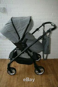 Silver Cross Wayfarer Special Edition Eton Grey pram travel system 3 in 1