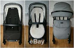 Silver Cross Wayfarer Special Edition Eton Grey pram travel system 3 in 1