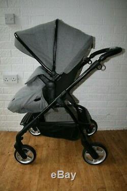 Silver Cross Wayfarer Special Edition Eton Grey pram travel system 3 in 1