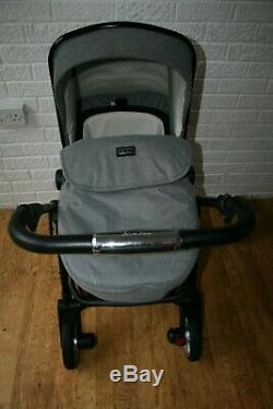 Silver Cross Wayfarer Special Edition Eton Grey pram travel system 3 in 1