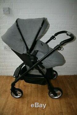 Silver Cross Wayfarer Special Edition Eton Grey pram travel system 3 in 1