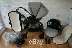Silver Cross Wayfarer Special Edition Expedition pram travel system 3 in 1 brown