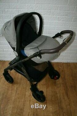 Silver Cross Wayfarer Special Edition Expedition pram travel system 3 in 1 brown