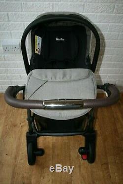 Silver Cross Wayfarer Special Edition Expedition pram travel system 3 in 1 brown