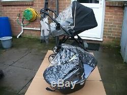 Silvercross wayfarer special edition eton grey travel system with extras