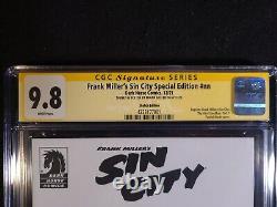 Sin City Special Edition #nn Blank Cover CGC 9.8 Sign & Sketch by Frank Miller