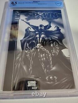 Spawn #1 Black & White Special Edition White Pages CBCS 8.5. Rare
