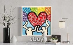 Special Edition 2023 Pride Heart (Inspired By Keith Haring) Artist Is DBK