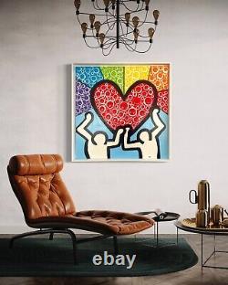 Special Edition 2023 Pride Heart (Inspired By Keith Haring) Artist Is DBK