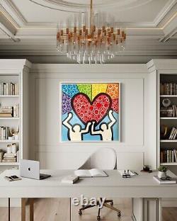 Special Edition 2023 Pride Heart (Inspired By Keith Haring) Artist Is DBK
