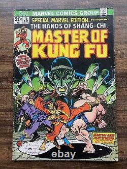 Special Marvel Edition #15 1973 1st Appearance Shang Chi Master of Kung Fu VG+