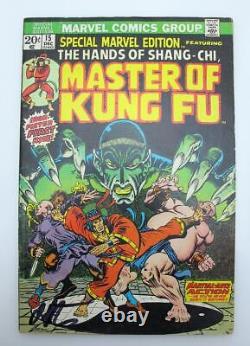 Special Marvel Edition #15, 1st App of Shang-Chi Mark Jeweler Variant