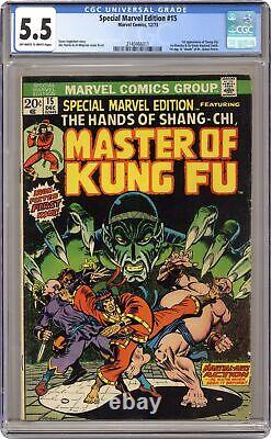 Special Marvel Edition #15 CGC 5.5 1973 2140466011 1st app. Shang Chi