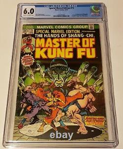 Special Marvel Edition #15 CGC 6.0 1st app Shang-Chi! Cream to OW Pages