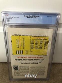Special Marvel Edition #15 CGC 7.5 1st Appearance of Shang-Chi, Marvel 1973