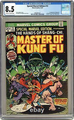 Special Marvel Edition #15 CGC 8.5 1973 3920951021 1st app. Shang Chi