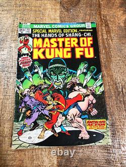 Special Marvel Edition #15 Master of Kung Fu (Marvel, 1973) G/VG 3.0 Comic Book