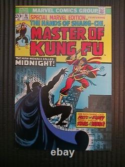 Special Marvel Edition #16 (2nd Shang-Chi) High Grade! Freshly Pressed! Key