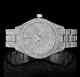 Special Edition Single Cut White Moissanite Hip Hop Ice Out Men's Wrist Watch