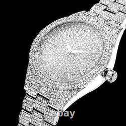 Special edition Single Cut white Moissanite Hip Hop Ice Out Men's Wrist watch