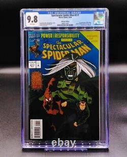 Spectacular Spider-Man #217 Collector's Edition Foil Cover Flip Book CGC 9.8