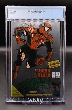 Spectacular Spider-Man #217 Collector's Edition Foil Cover Flip Book CGC 9.8