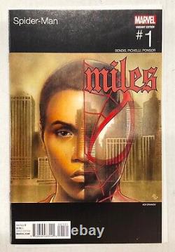 Spider-Man #1 2016 Miles Morales Hip Hop Variant NAS Illmatic By Adi Granov NM