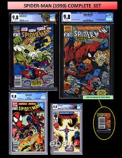 Spider-Man #1 25 CGC 9.8 WP NEWSSTAND (S) SET OF 31 BOOKS PLATINUM & GOLD