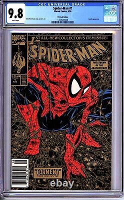 Spider-Man #1 25 CGC 9.8 WP NEWSSTAND (S) SET OF 31 BOOKS PLATINUM & GOLD