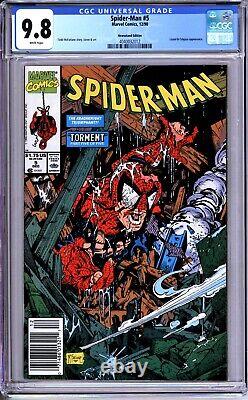 Spider-Man #1 25 CGC 9.8 WP NEWSSTAND (S) SET OF 31 BOOKS PLATINUM & GOLD