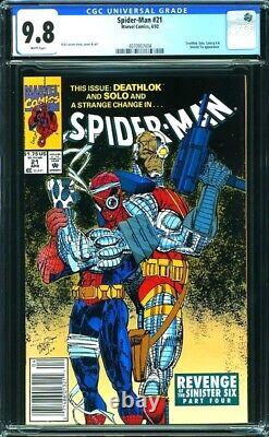 Spider-Man #1 25 CGC 9.8 WP NEWSSTAND (S) SET OF 31 BOOKS PLATINUM & GOLD