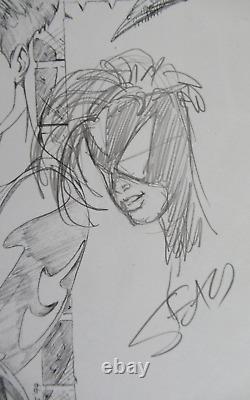 Spider-Woman #1 Authentix Variant SIGNED & REMARKED by Bart Sears Marvel 1999