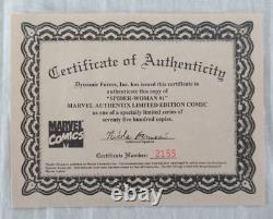 Spider-Woman #1 Authentix Variant SIGNED & REMARKED by Bart Sears Marvel 1999
