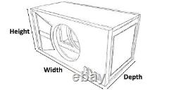 Stage 2 Special Edition Ported Subwoofer Box Skar Audio Evl-10 Evl10 10 Sub