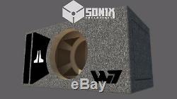 Stage 3 Special Edition Ported Subwoofer Box Jl Audio 10w7ae Sub Black