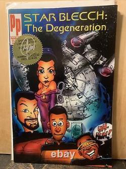 Star Blecch The Degeneration -Comic Book-Special Gold limited Edition? Signed