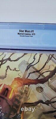 Star Wars #1 Marvel Comics 001 Variant Edition Wrap Around Queseda Cover Cgc 9.8