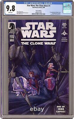 Star Wars Clone Wars 1B Special Edition Variant CGC 9.8 2008 4065011003