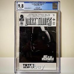 Star Wars Dark Times #1 Cgc 9.8 2011 Tate's Variant Limited To 500 Dark Horse