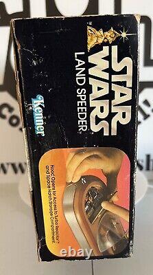 Star Wars Land Speeder Vintage Kenner Luke Skywalker Excellent Complete MIB