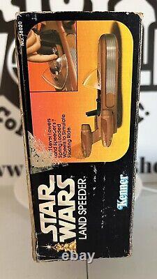 Star Wars Land Speeder Vintage Kenner Luke Skywalker Excellent Complete MIB