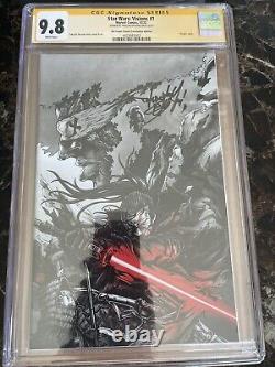 Star Wars Visions #1 Virgin Okazaki CGC 9.8 Variant NYCC'22 Signed Gold Label