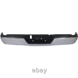 Step Bumper Assembly For 2009-2010 Dodge Ram 1500 2011-18 Ram 1500 Chrome Steel