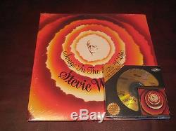 Stevie Wonder Songs In The Key Of Life 24 Karat Gold CD & Vinyl 2 Lp Set&single