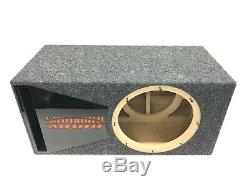 Sundown Audio SA-12 ported subwoofer box SPECIAL EDITION black plexi port trim
