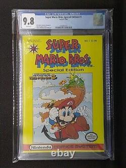 Super Mario Bros. #1 CGC 9.8 Special Edition 1990 Nintendo Comics Valiant