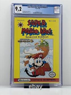 Super Mario Bros. Special Edition #1 Valiant 1990 CGC 9.2 Bill Vallely, George