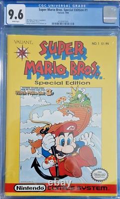 Super Mario Brothers Special Edition #1 CGC 9.6 NM+ Nintendo Valiant 1990 K34