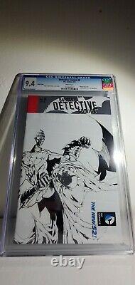 Super Rare Detective Comics Batman Sketch #8 Cgc Grade 9.4 Collectors Comic Gem
